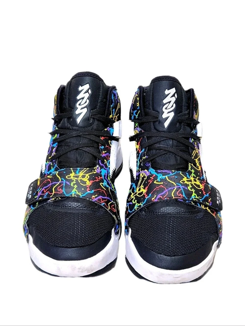 NIKE Air Jordan Zion 2 'Noah' Sz 11.5 White/Black-Multicolor DO9071-003